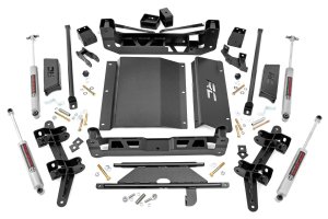 GMC K1500 Suspension Lift Kit - Rough Country - 4-Inch - '88-'99
